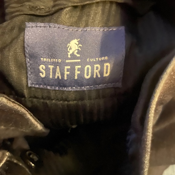 Stafford mens slacks 38x32 charcoal gray Classic Fit Year Round. - Picture 6 of 7